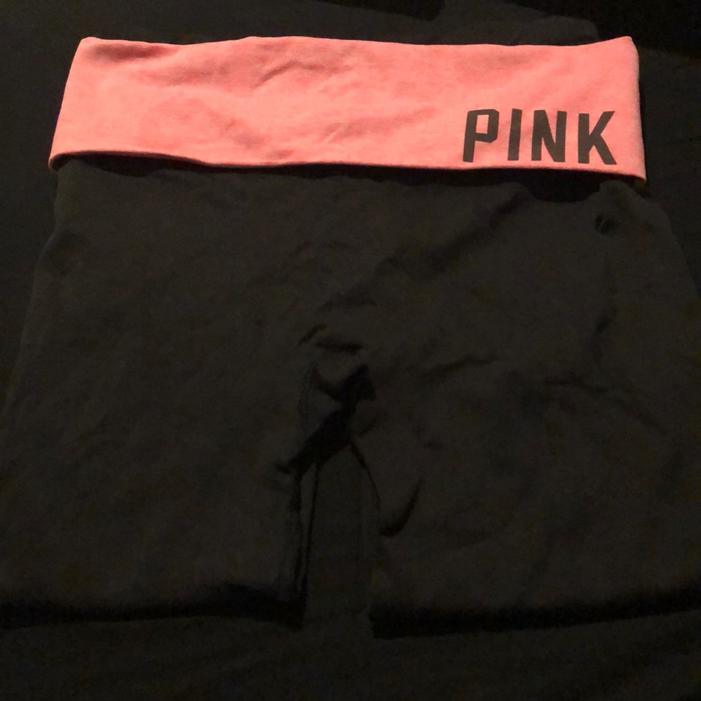 Pink VS yoga pants